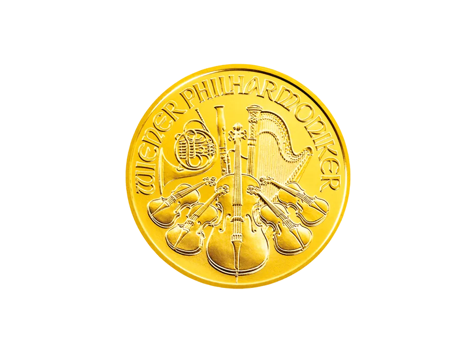 1 oz Gold Wiener Philharmoniker various years