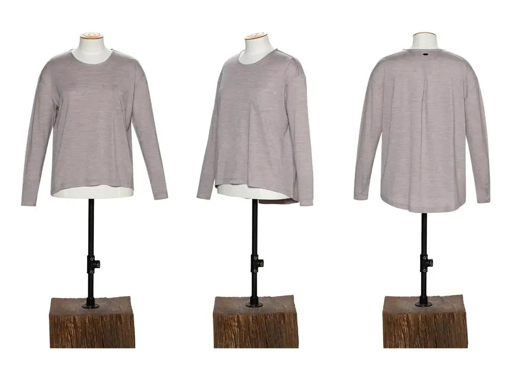 180GSM RELAXED MERINO TOP - CLEARANCE