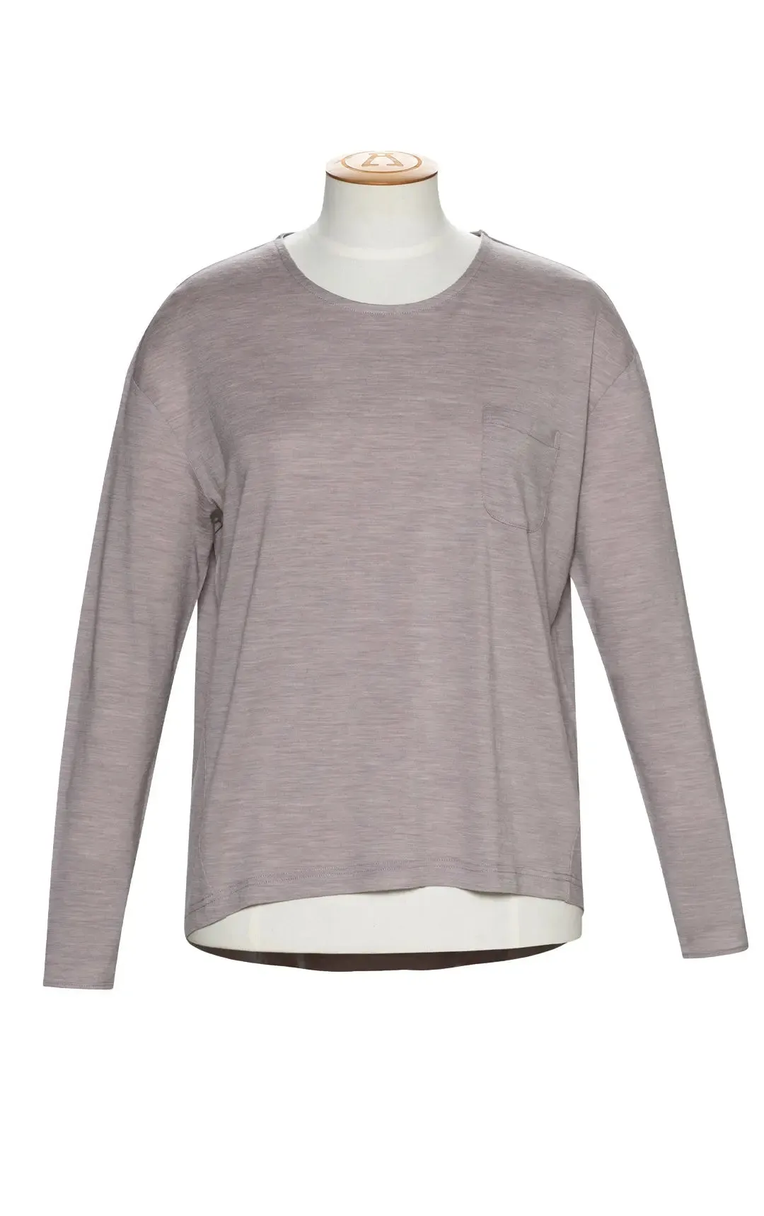 180GSM RELAXED MERINO TOP - CLEARANCE