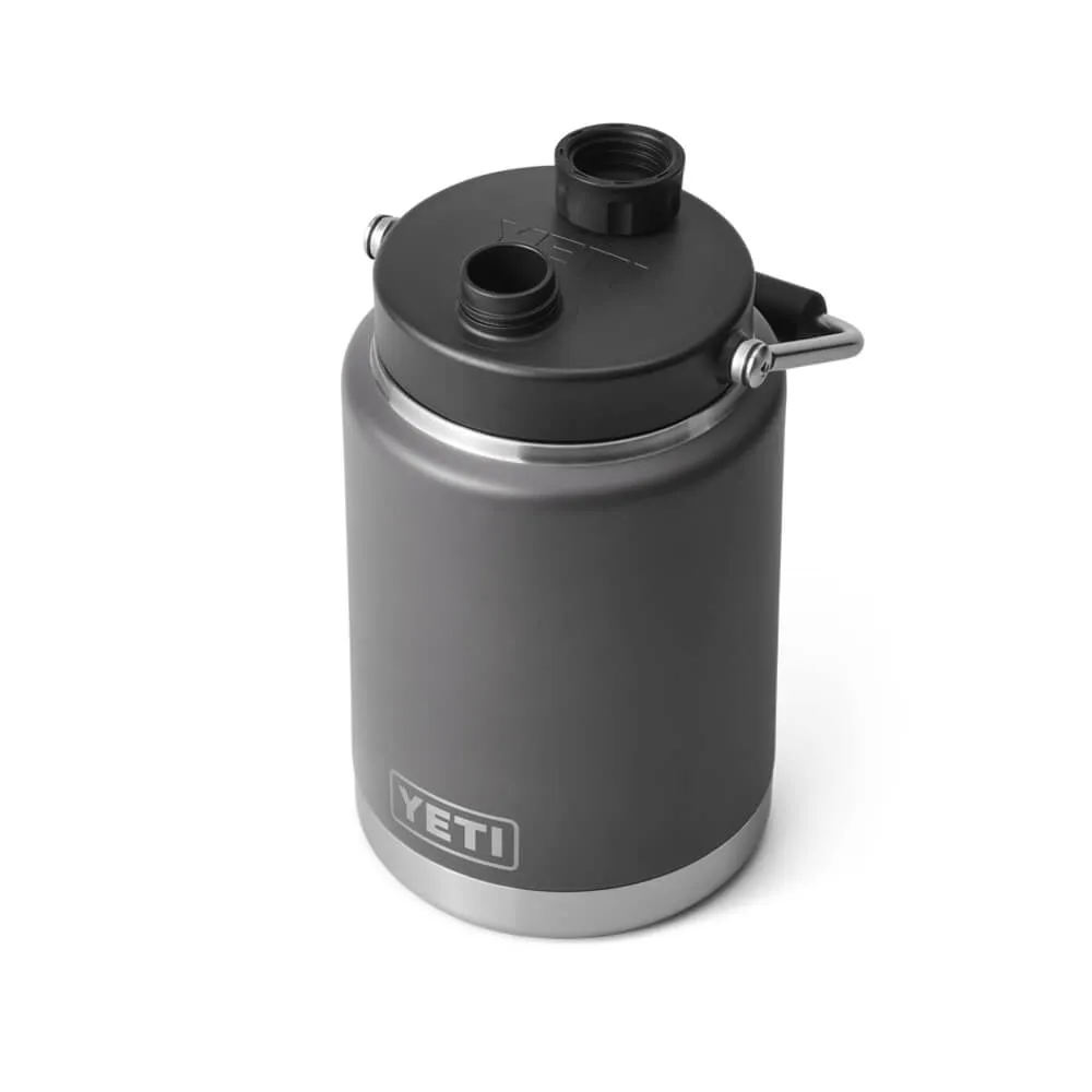 21071501178 TERMO RAMBLER MEDIO GALON CHARCOAL MARCA YETI