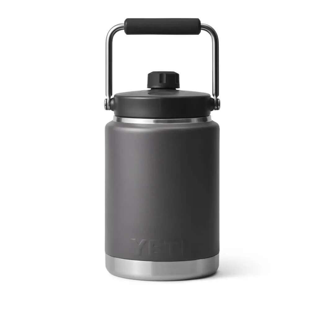 21071501178 TERMO RAMBLER MEDIO GALON CHARCOAL MARCA YETI