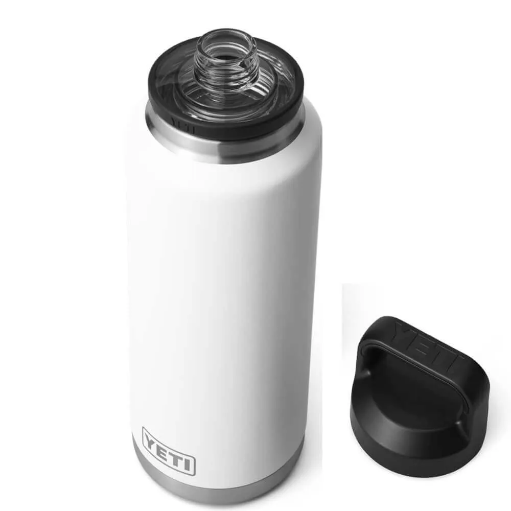 21071501348 TERMO RAMBLER 46 oz CHUG CAP BLANCO MARCA YETI