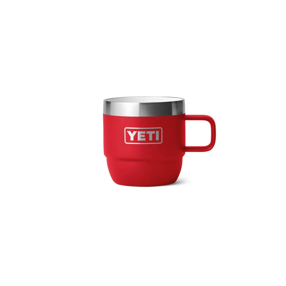 21071502532 TAZA RAMBLER 6oz STACKABLE 2 PIEZAS RESCUE RED MARCA YETI