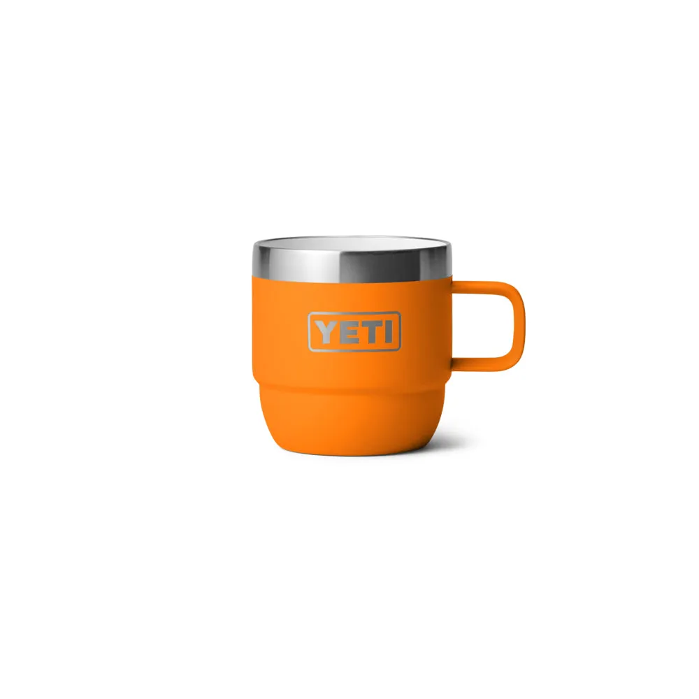 21071502629 TAZA RAMBLER 6oz STACKABLE 2 PIEZAS KING CRAB ORANGE MARCA YETI