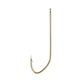 40 pc (Value Pak)1/0 Cam's Nasty Bend "Minnow" Gold Hooks