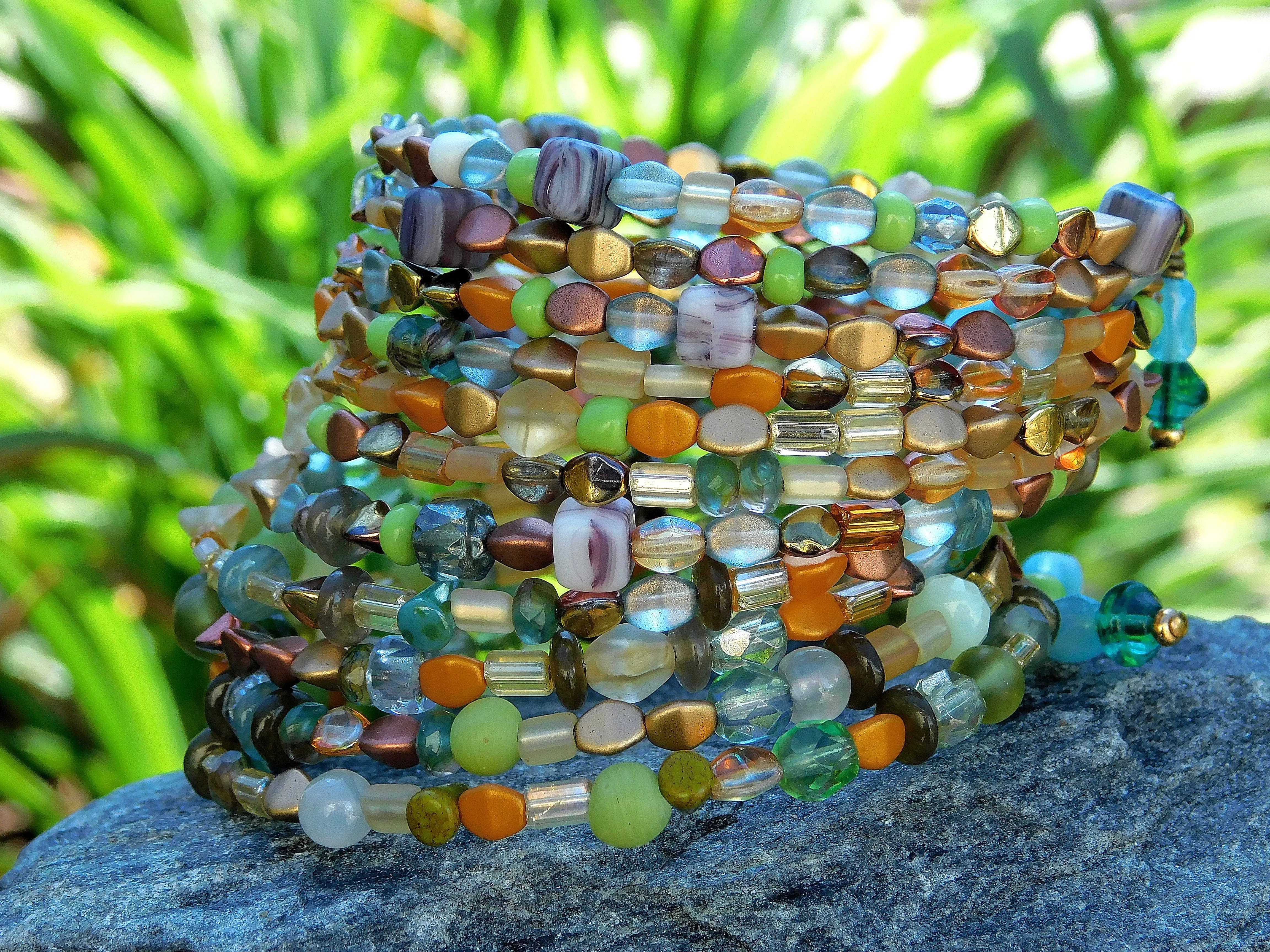 A Hint of Autumn Bangle