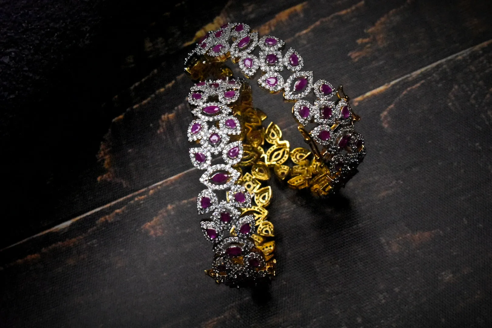 Aashi American Diamonds Bangles By Asp Fashion Jewellery