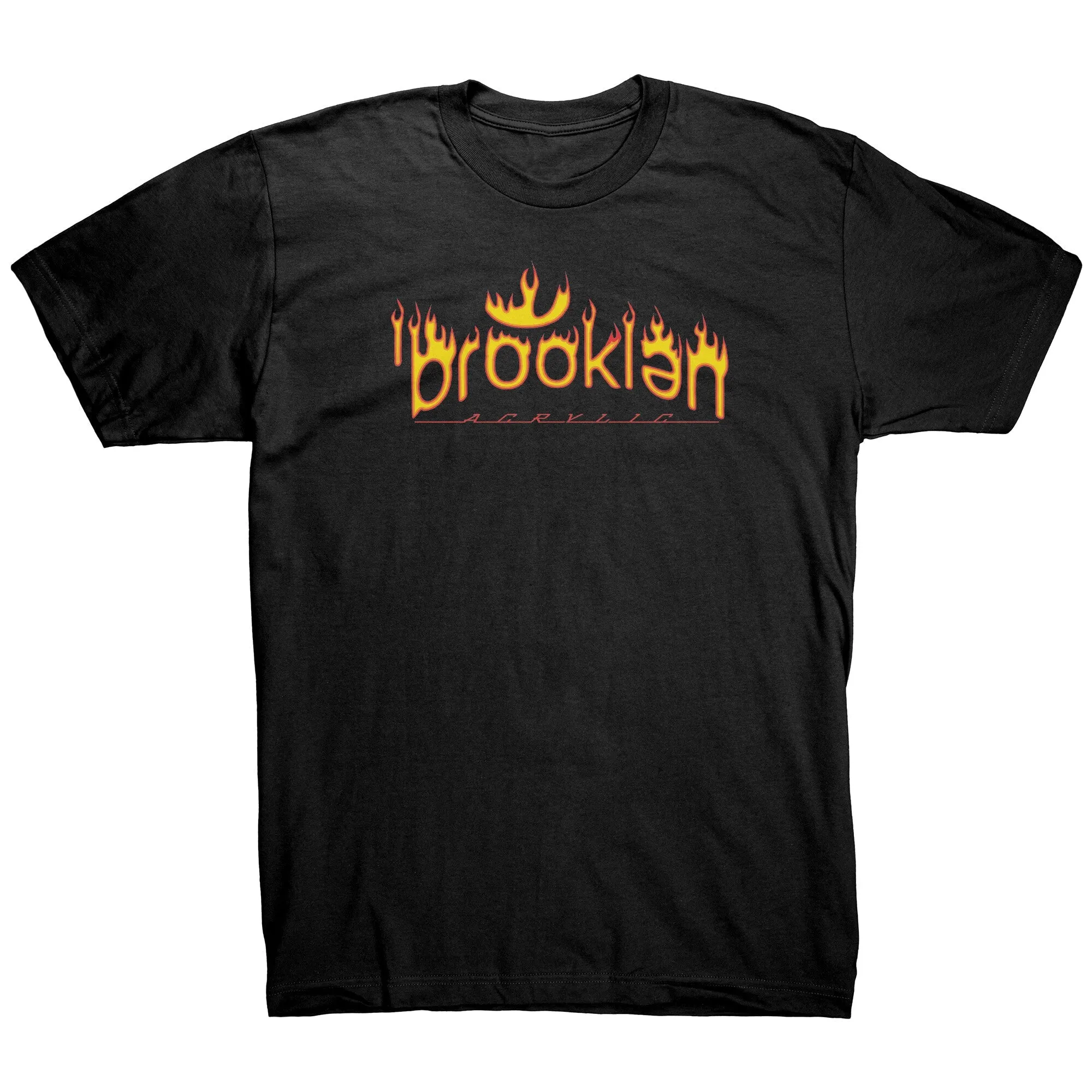 Acrylic Thrasher Tee Brooklyn Stylee