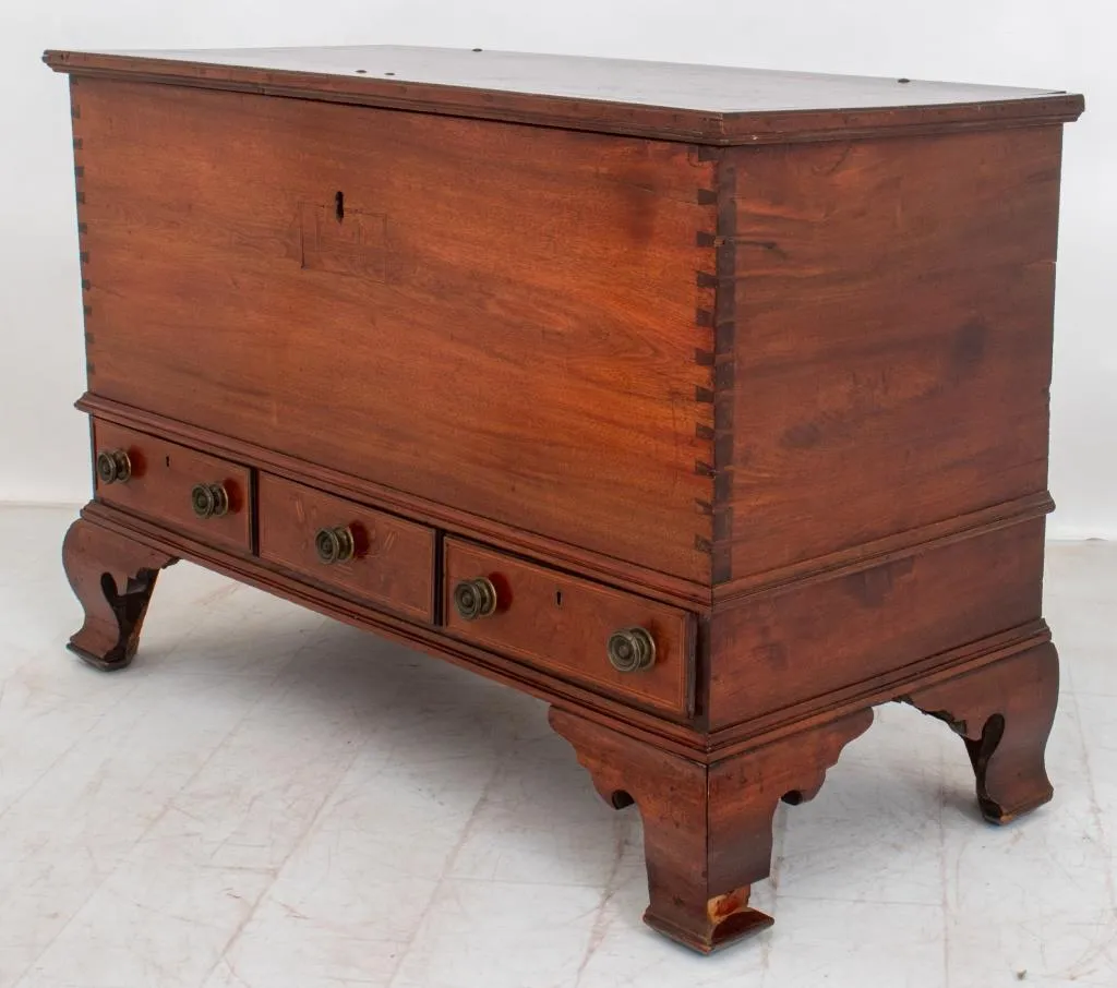 American Federal Style Blanket Chest, 19th C