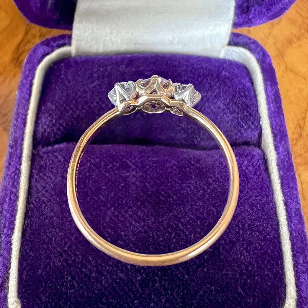 Antique Tiffany & Co Diamond Three Stone Ring