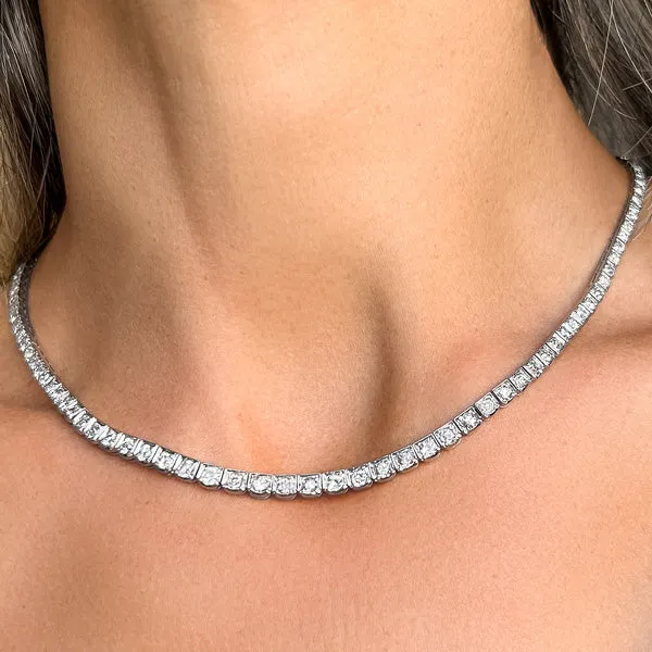 Art Deco Diamond Necklace