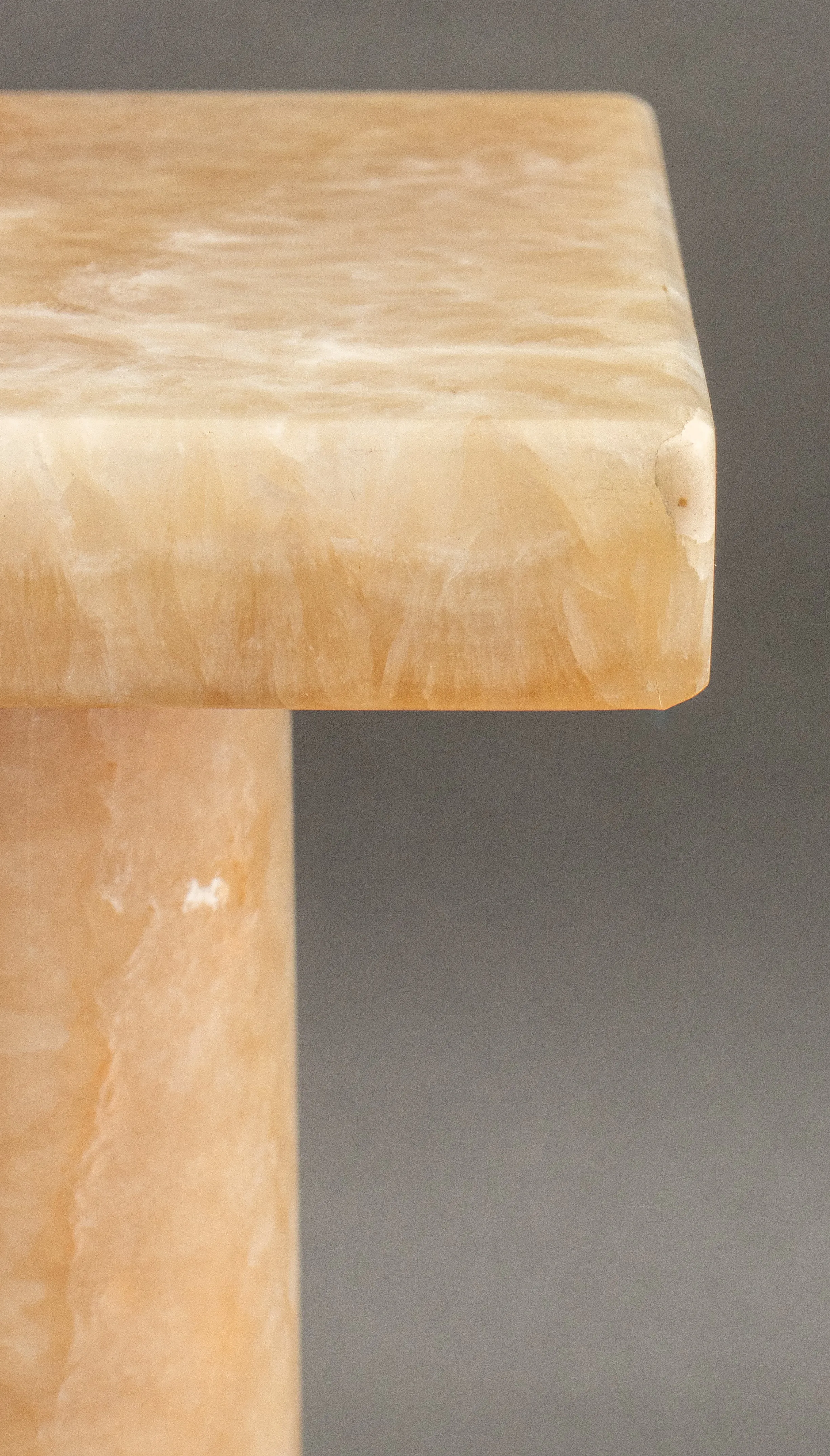 Art Deco Style Alabaster & Onyx Table Lamp