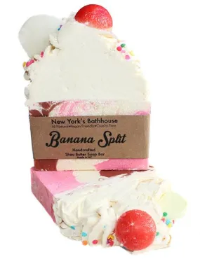 Banana Split Ice Cream Soap Bar