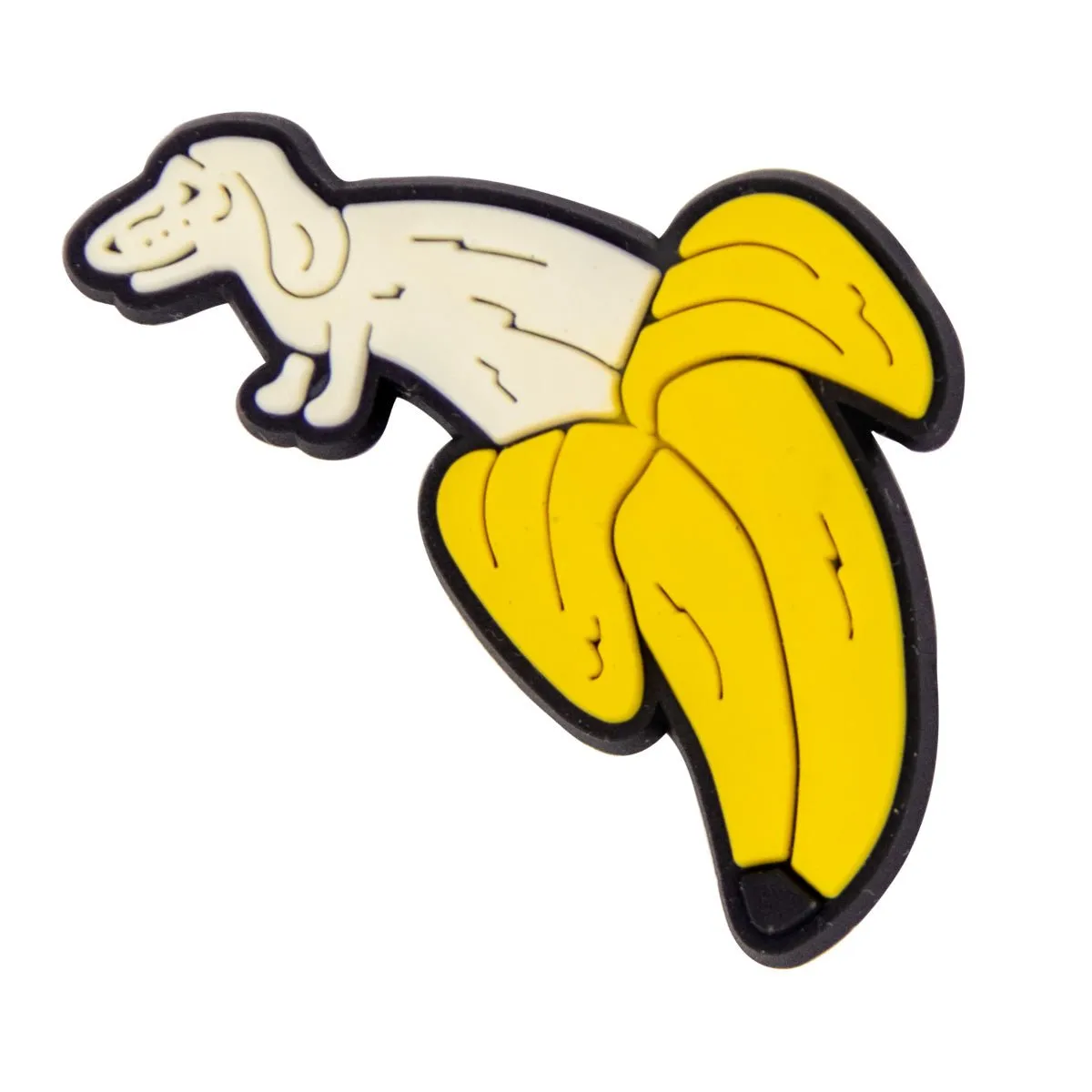 banana wiener shoe charm