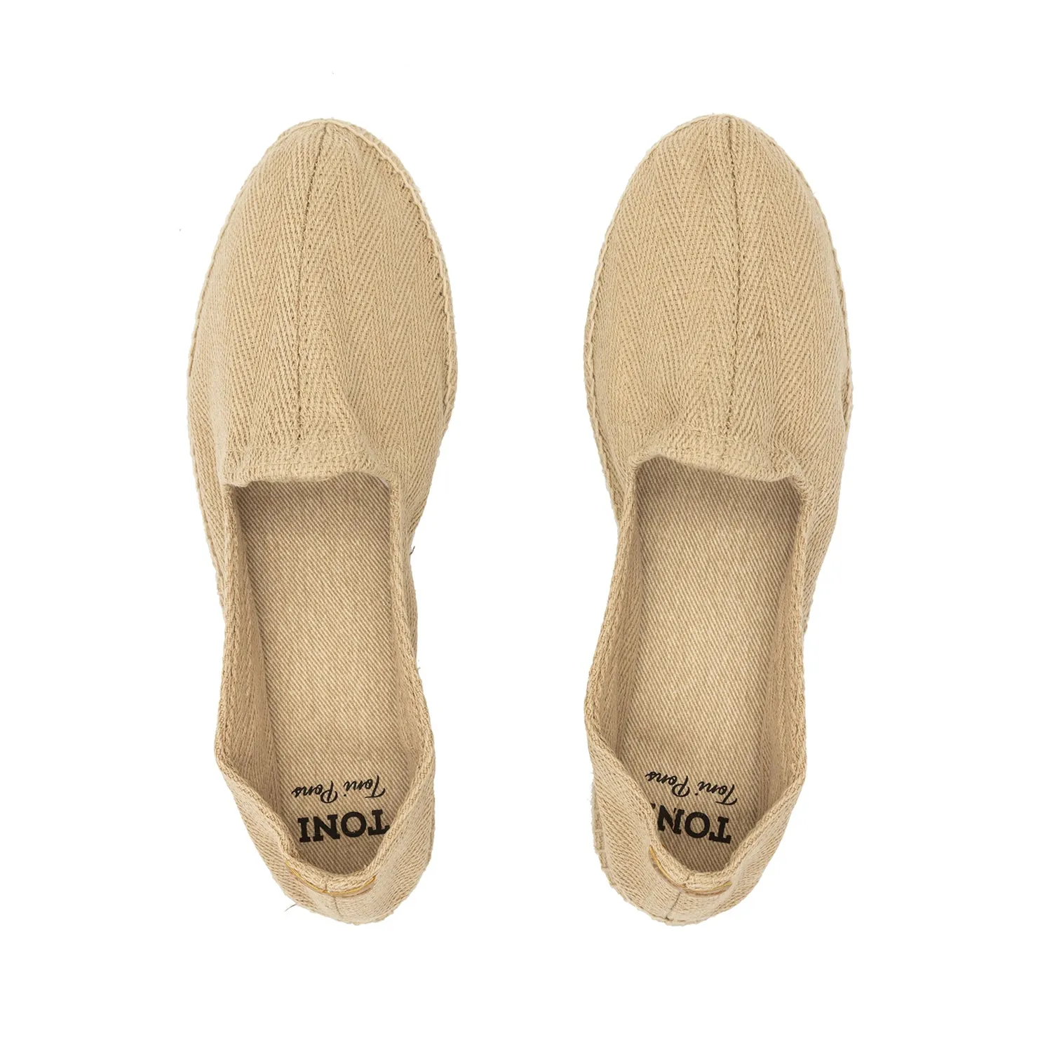 Basic Cotton Blend Espadrilles for Men - Montgri