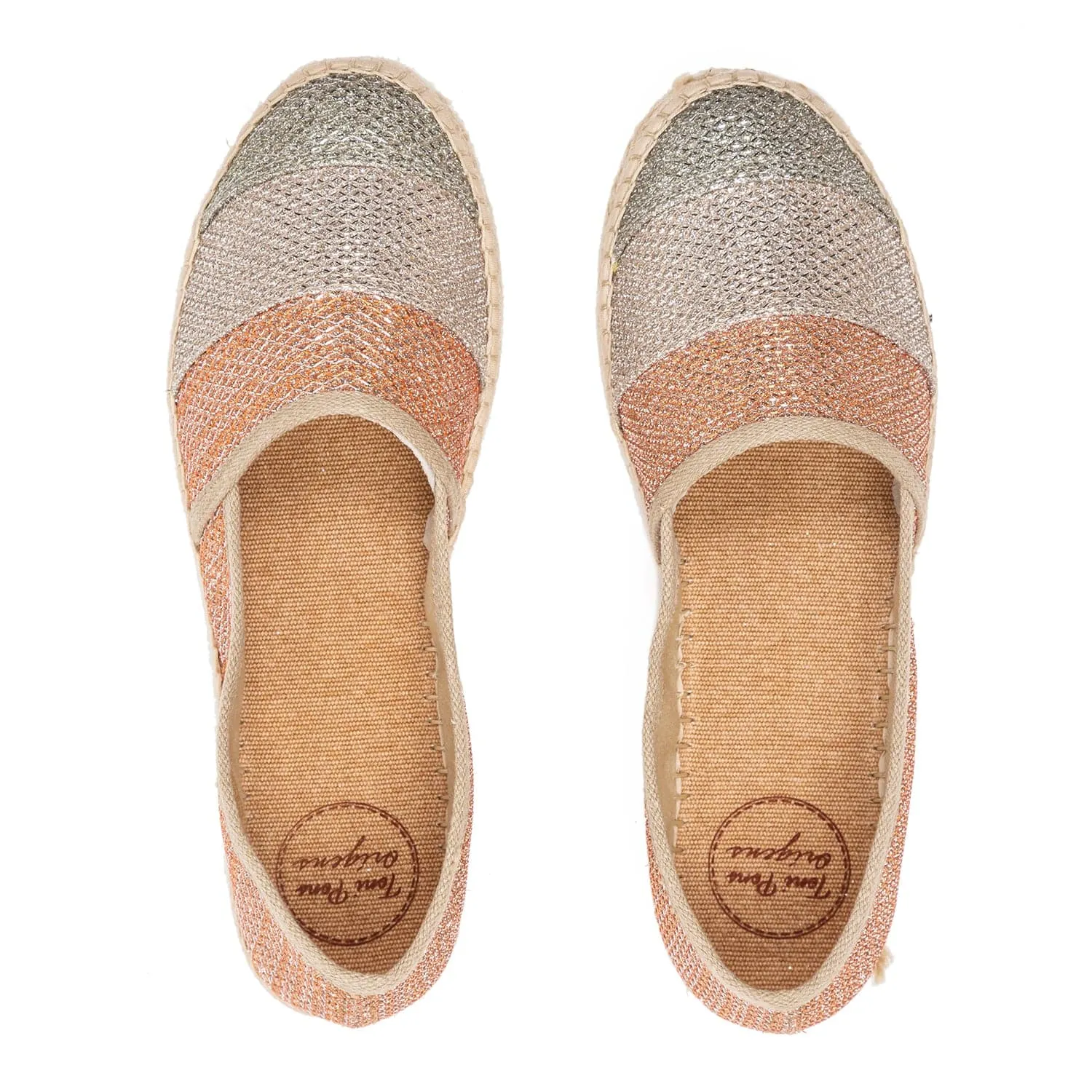 Basic Cotton Blend Espadrilles for Women - Romy-S