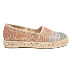 Basic Cotton Blend Espadrilles for Women - Romy-S