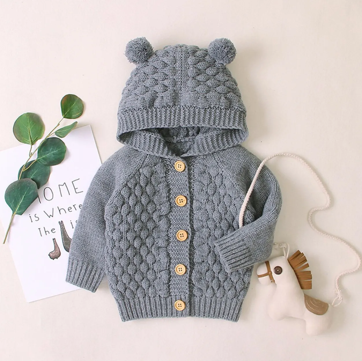 BEAR Knitted Cardigan