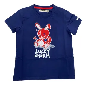 Black Keys Boys Lucky Charm Tee Boys (Navy)