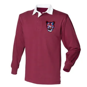 Bryans Lions - Old dogs polo tee - Burgundy