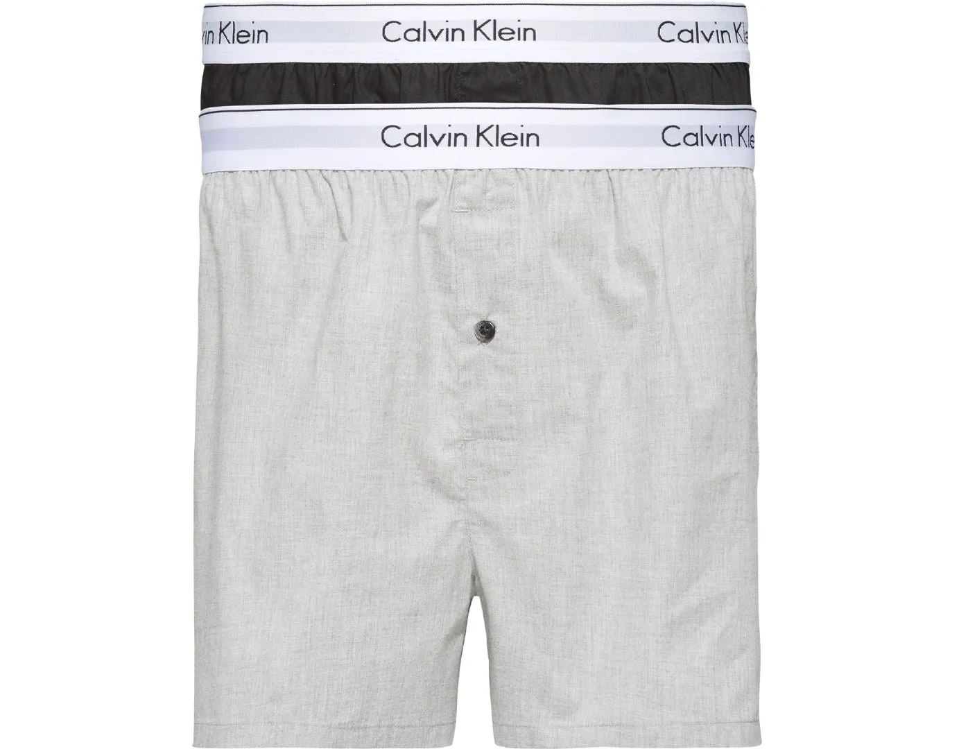 Calvin Klein Mens Traditional Boxer Shorts (2-Pack)