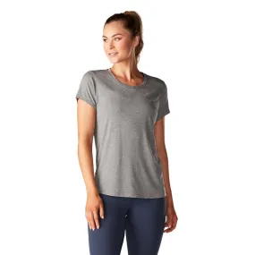 CAP SLEEVE TEE - HEATHER GREY