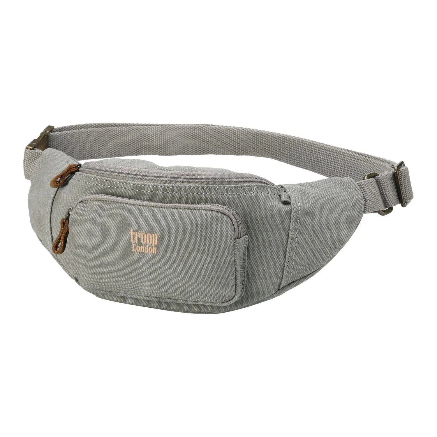 Classic Canvas Waist Bag - Ash Grey