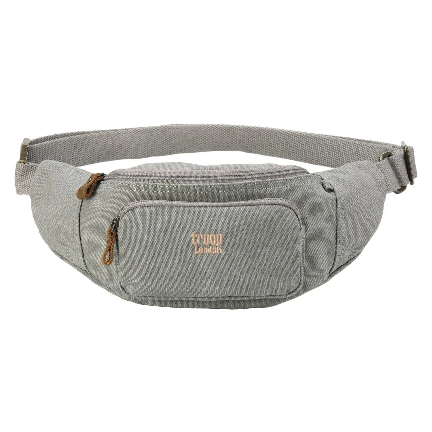 Classic Canvas Waist Bag - Ash Grey