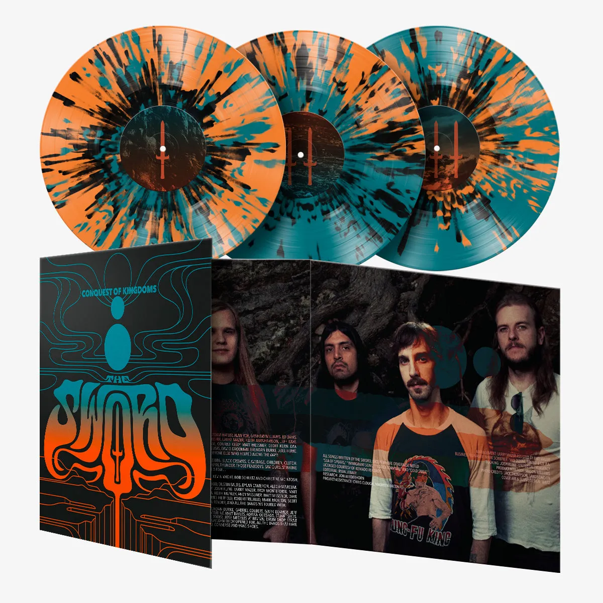 Conquest of Kingdoms (Orange/Blue/Black Splatter 3-LP - Limited Edition)