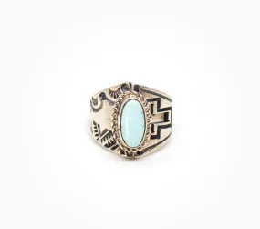 Crossing Paths Ring - Women’s Turquoise and Silver Jewelry