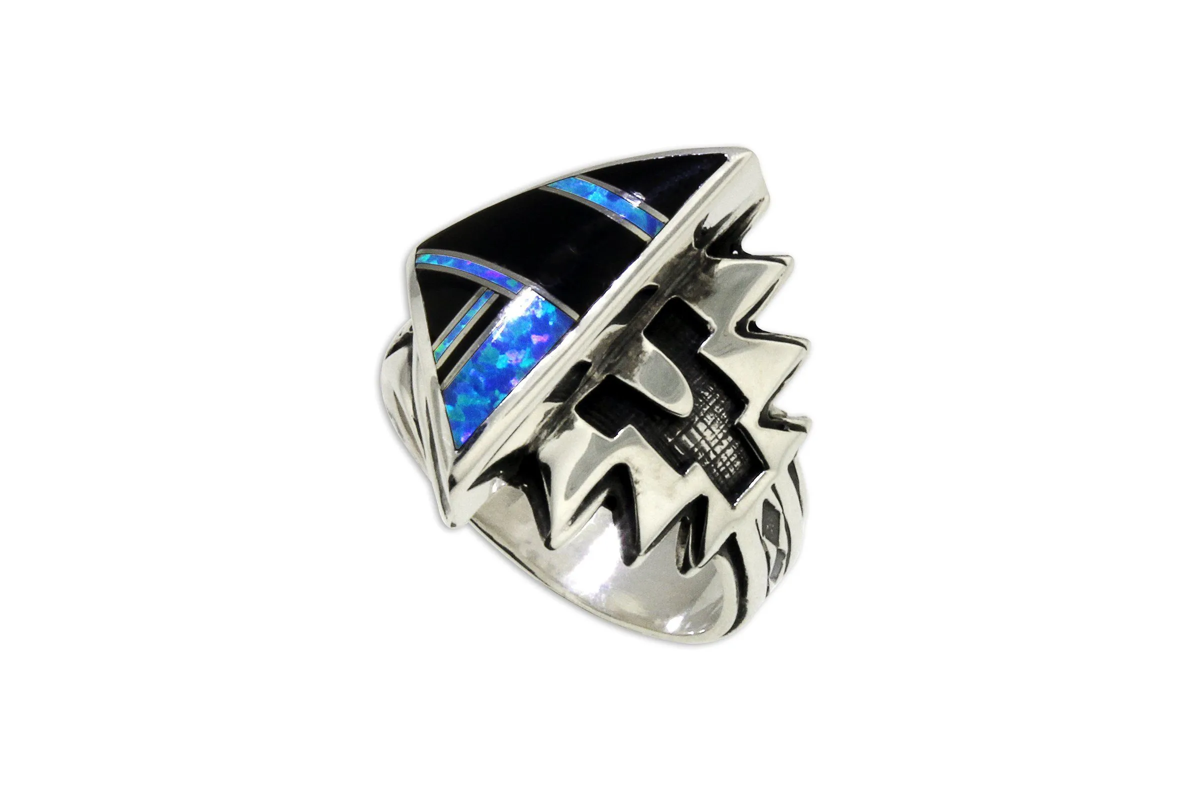 David Rosales Black Beauty Arrow Ring