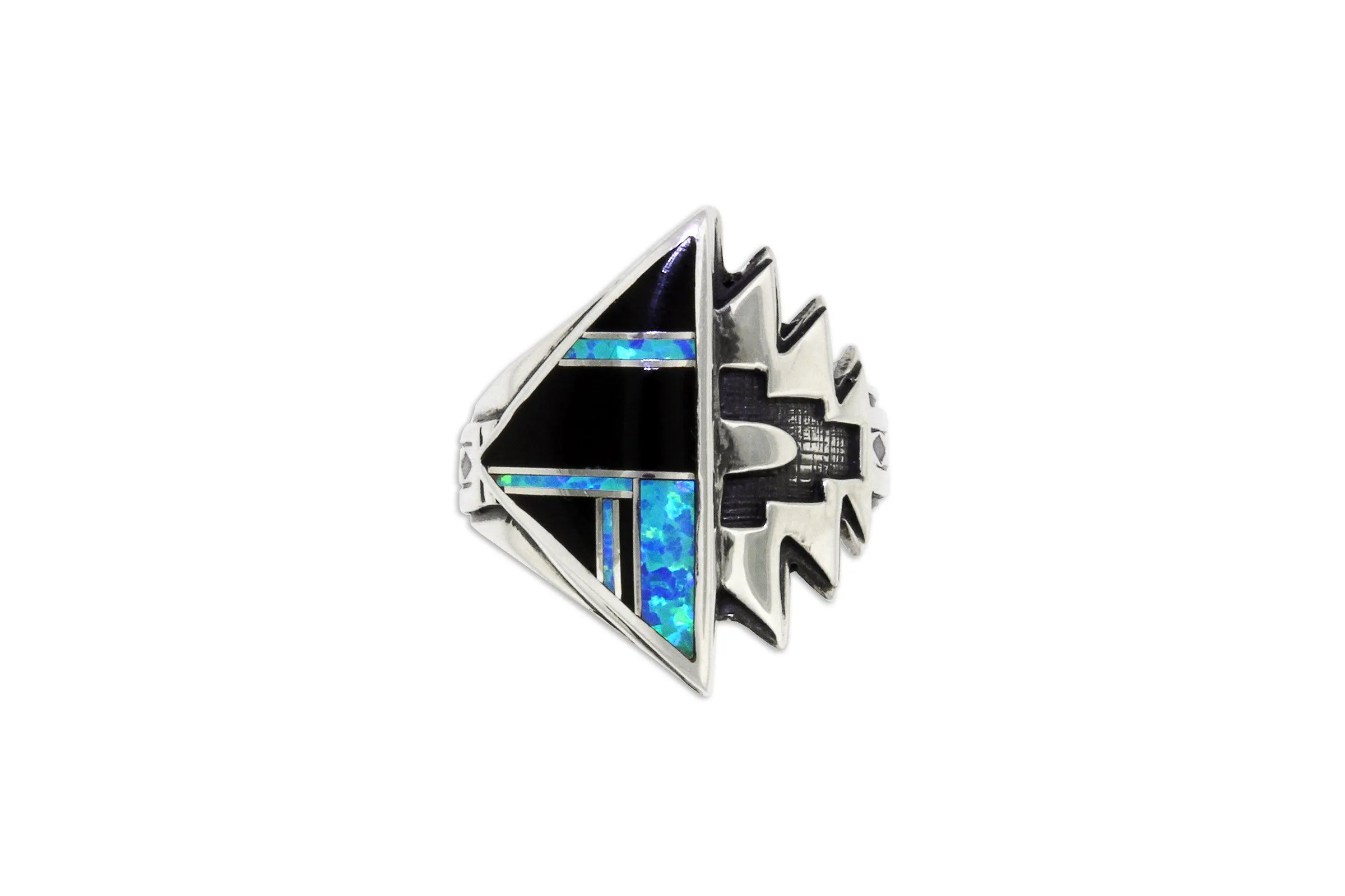 David Rosales Black Beauty Arrow Ring