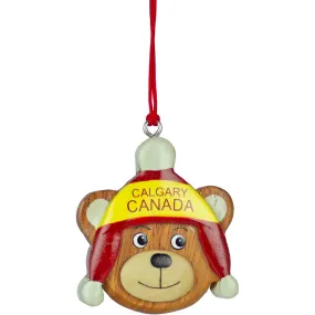 Eagle Ridge Trading Toque Bear Ornament