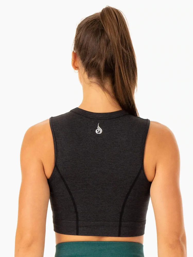 ENHANCE SEAMLESS TANK BLACK