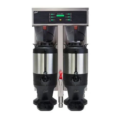 G3 Twin 1.5 Gal. Coffee Brewer w/ High Capacity Brew Basket & Locks