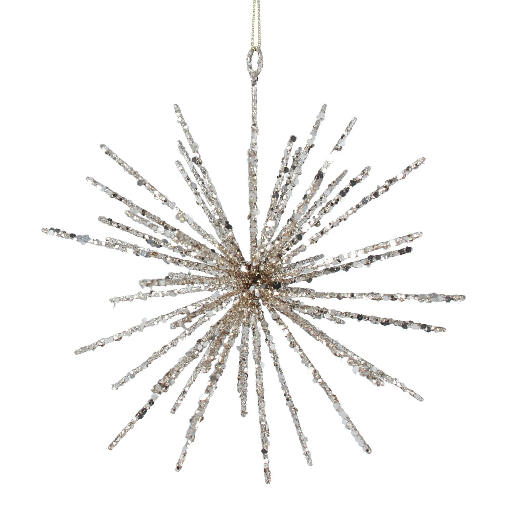 Gold Starburst Hanging Decoration