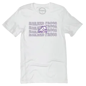 Groovy Gal Short Sleeve T-shirt in Texas Christian University