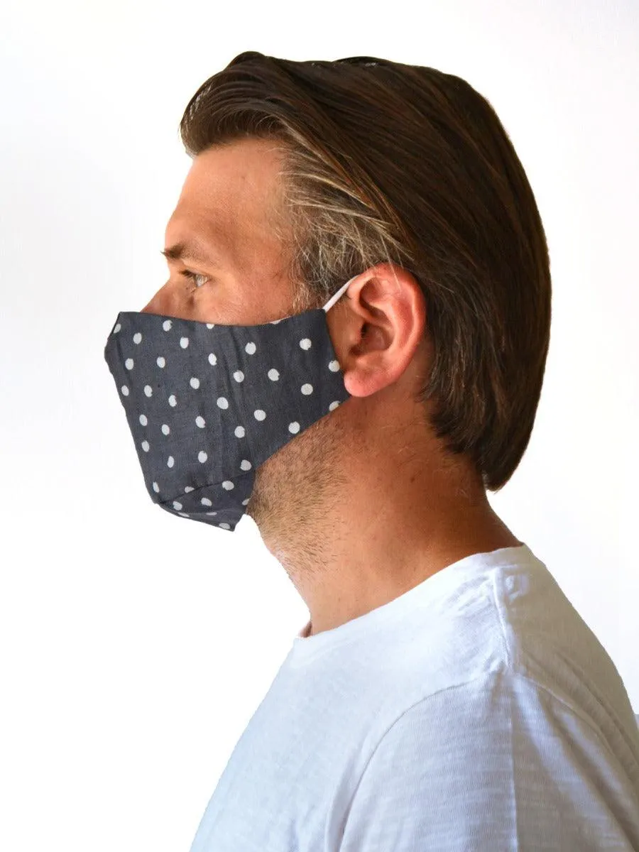 Hemp Reusable Face Mask With Organic Cotton Lining