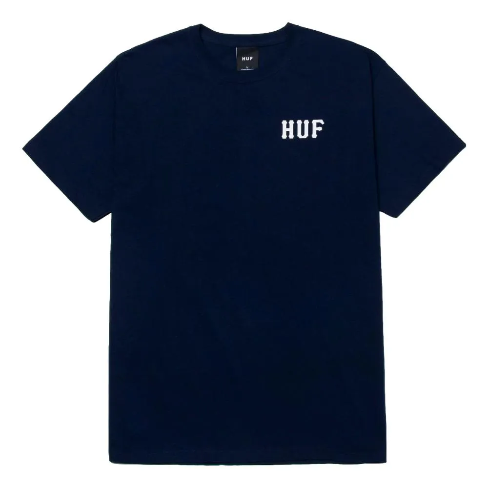 HUF ESSENTIALS CLASSIC H S/S TEE-NAVY