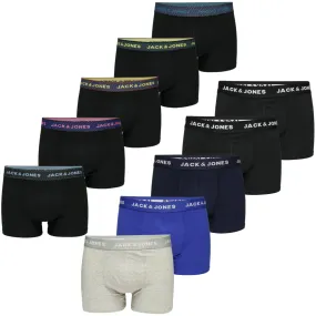 Jack & Jones Mens Boxer Shorts/ Trunks (5-Pack)