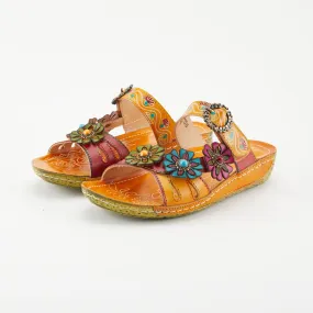 L'ARTISTE ARIALA SLIDE SANDALS