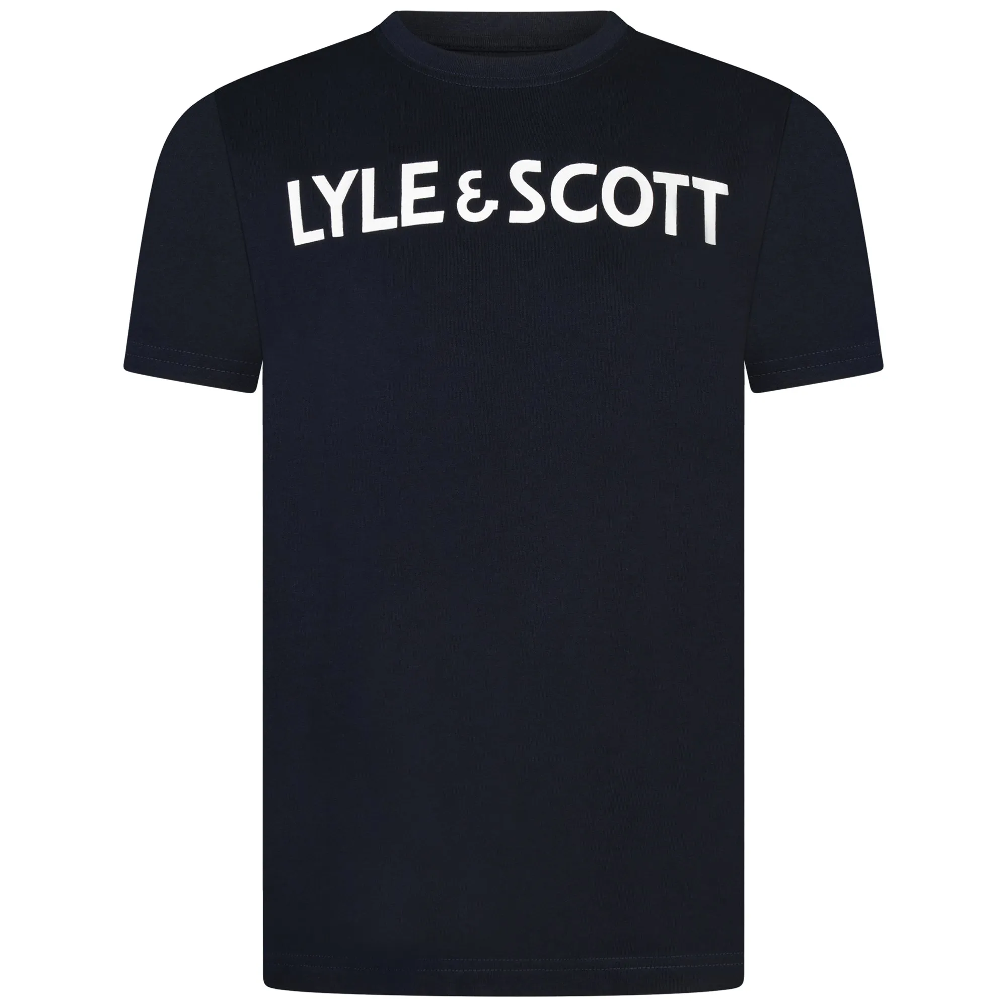 Lyle & Scott Boys 'Text Tee' Short Sleeved T-Shirt