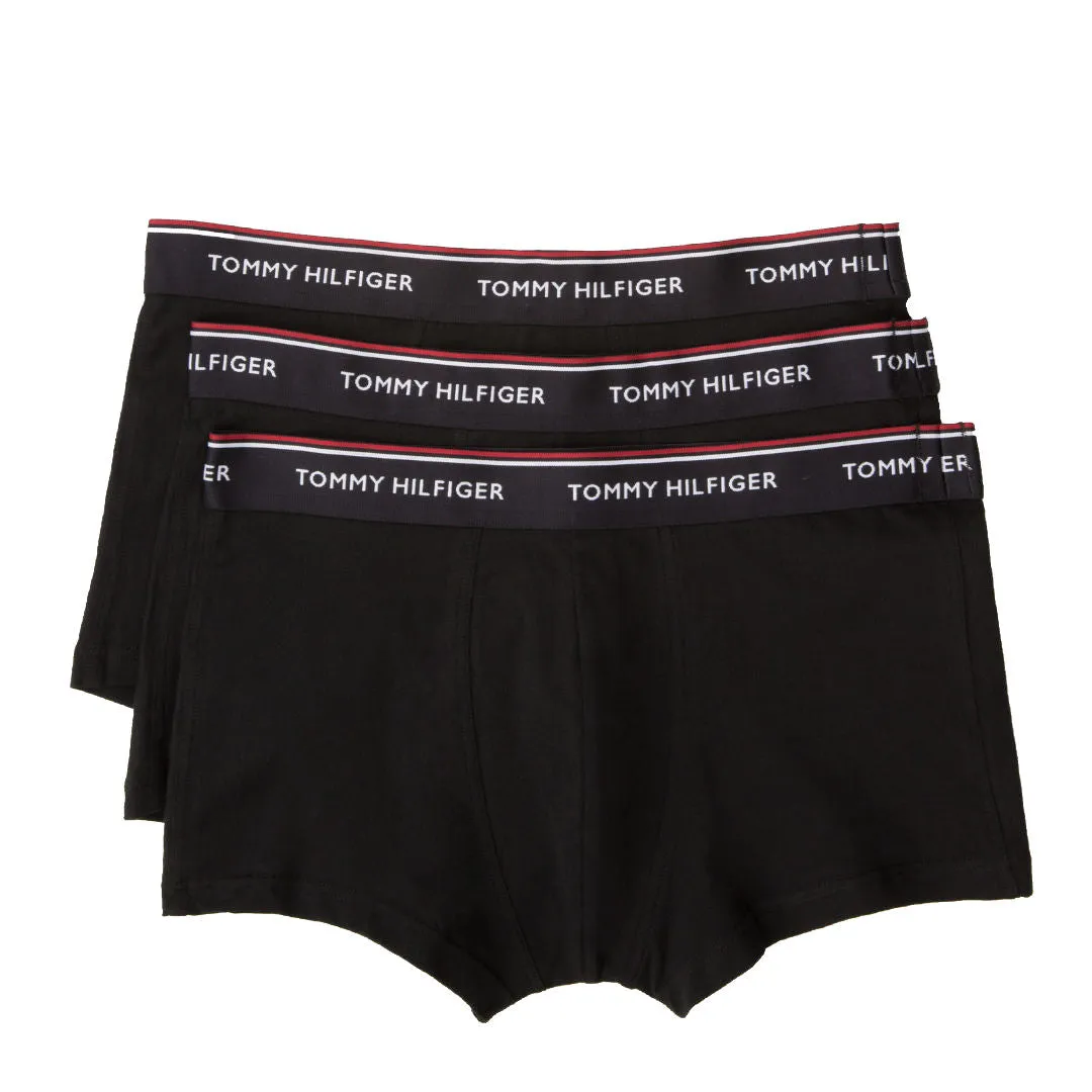 Mens Low Rise Boxer Shorts by Tommy Hilfiger - Premium Essentials (3 Pack)