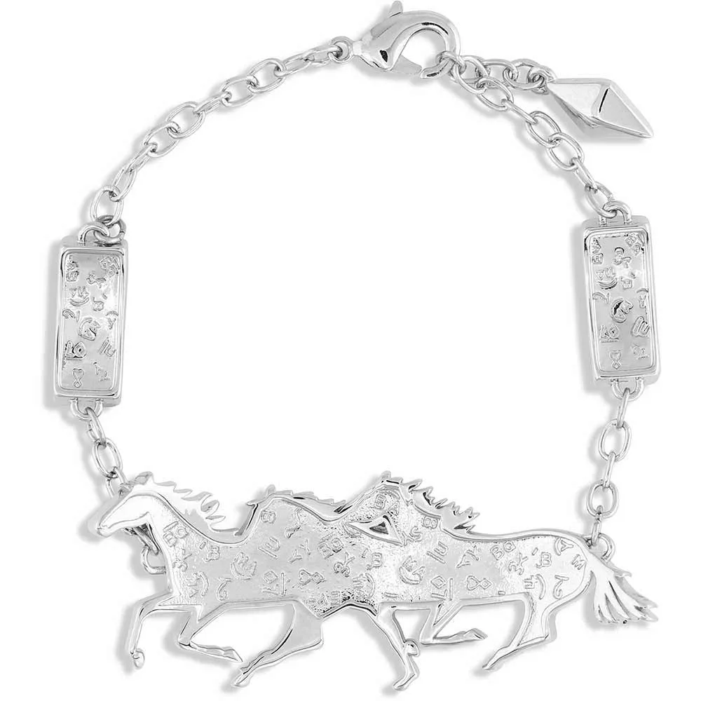 Montana Silversmiths Women's All the Pretty Horses Bracelet