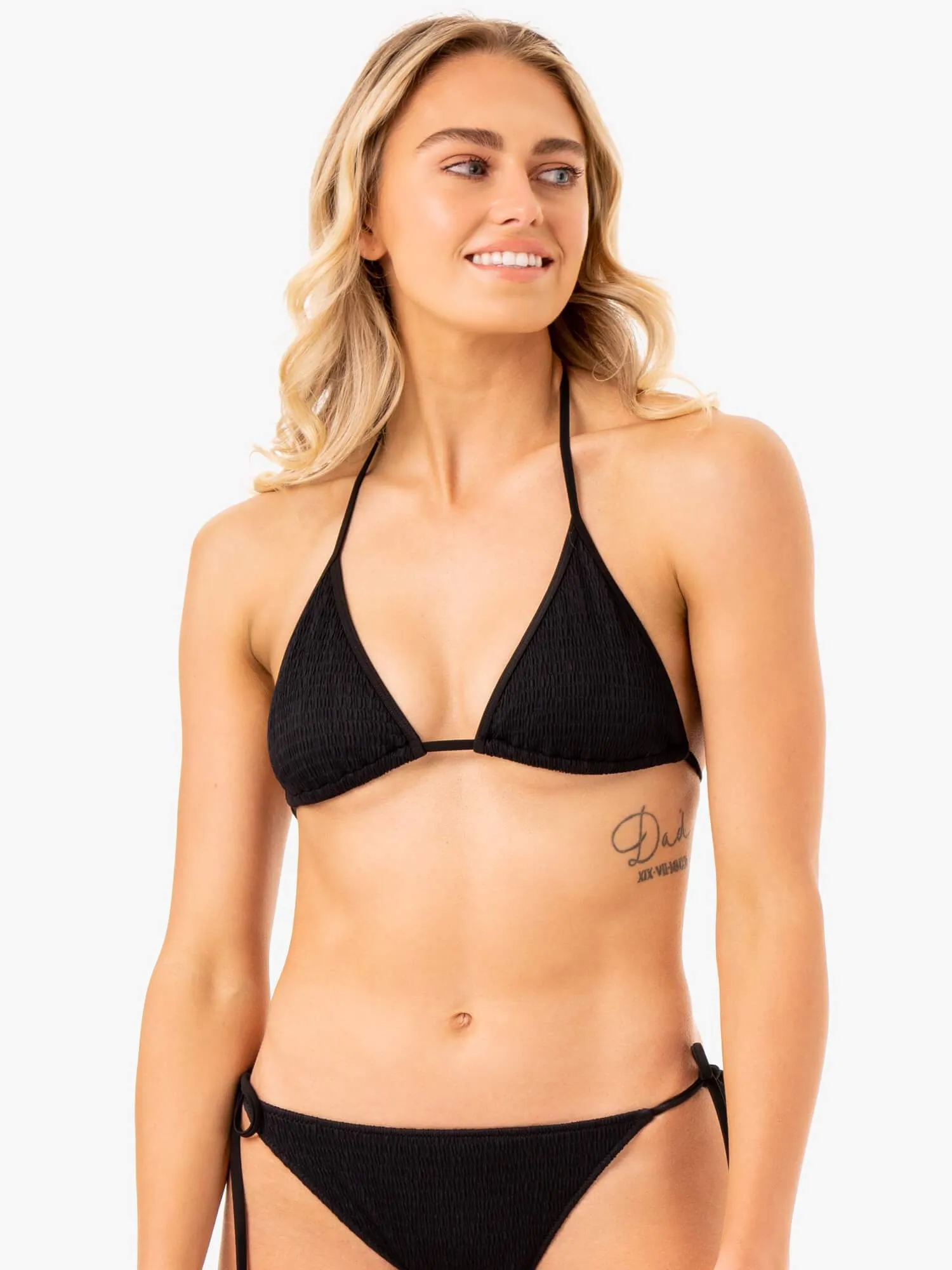 Paradise Triangle Bikini Top - Black