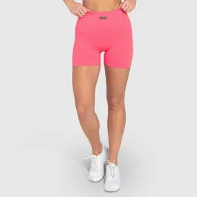 Ribbed Seamless Shorts - Watermelon Pink