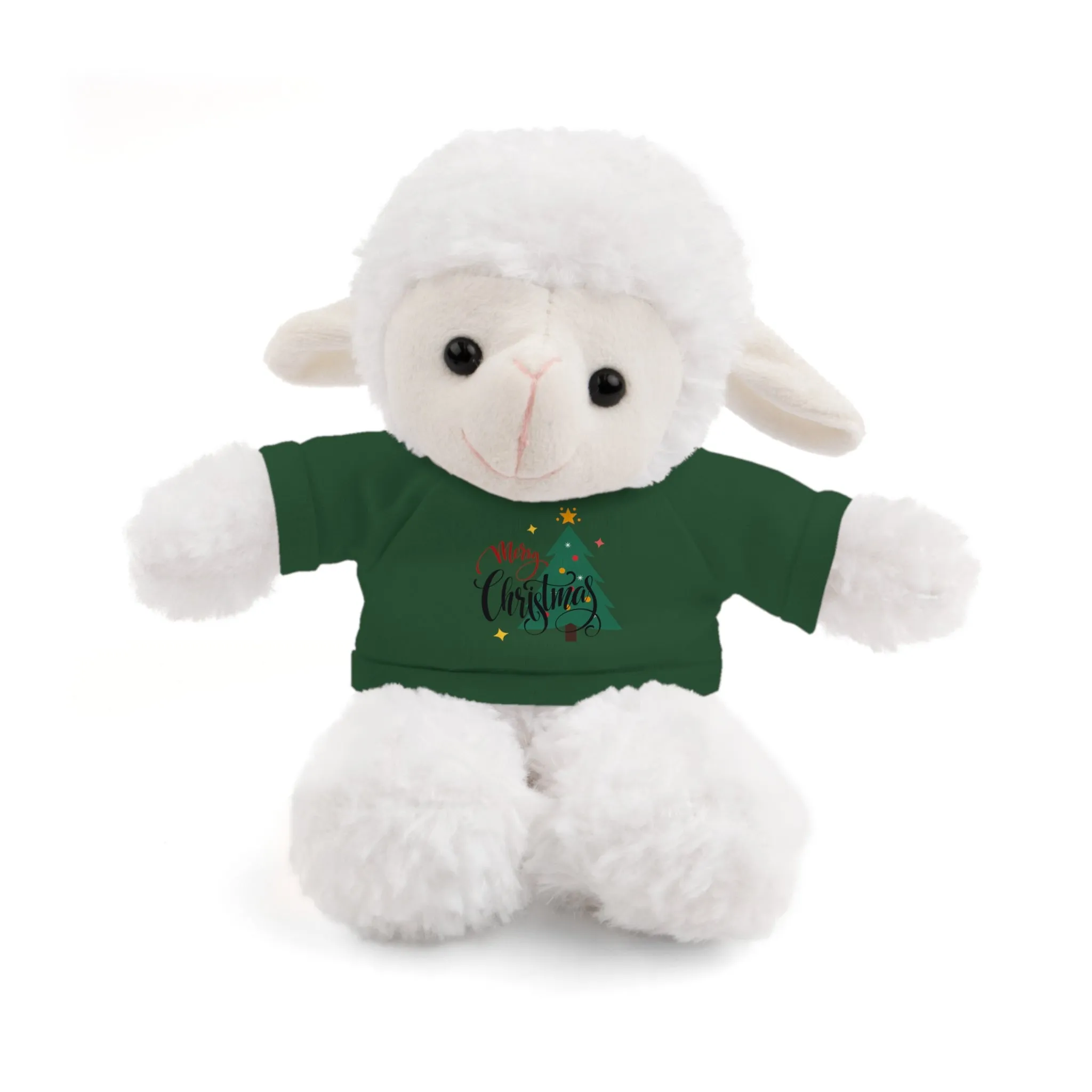 Stuffed Animals with Christmas Tee