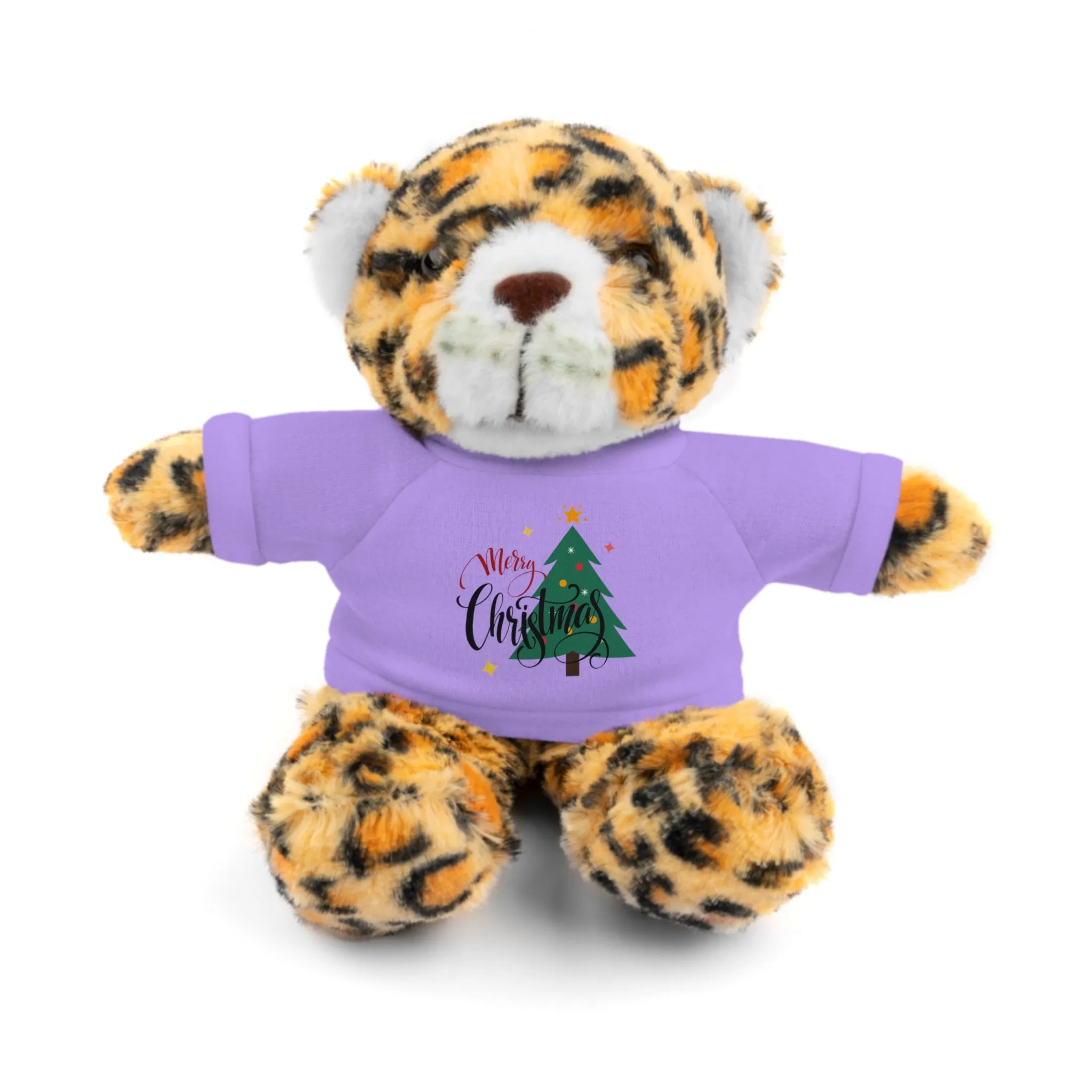 Stuffed Animals with Christmas Tee