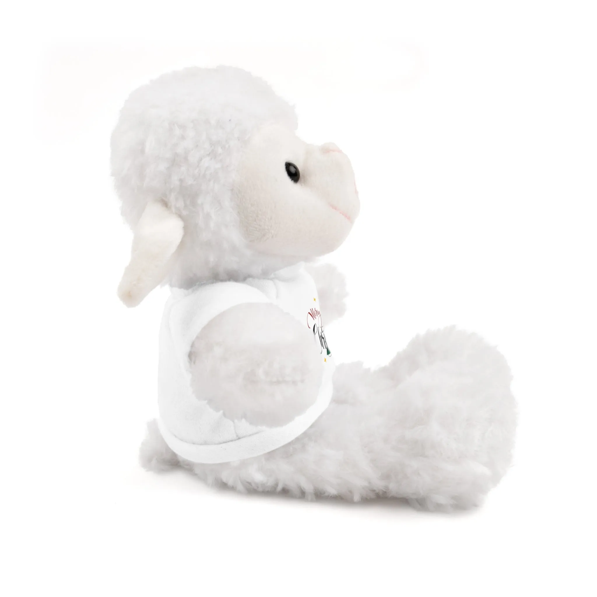 Stuffed Animals with Christmas Tee