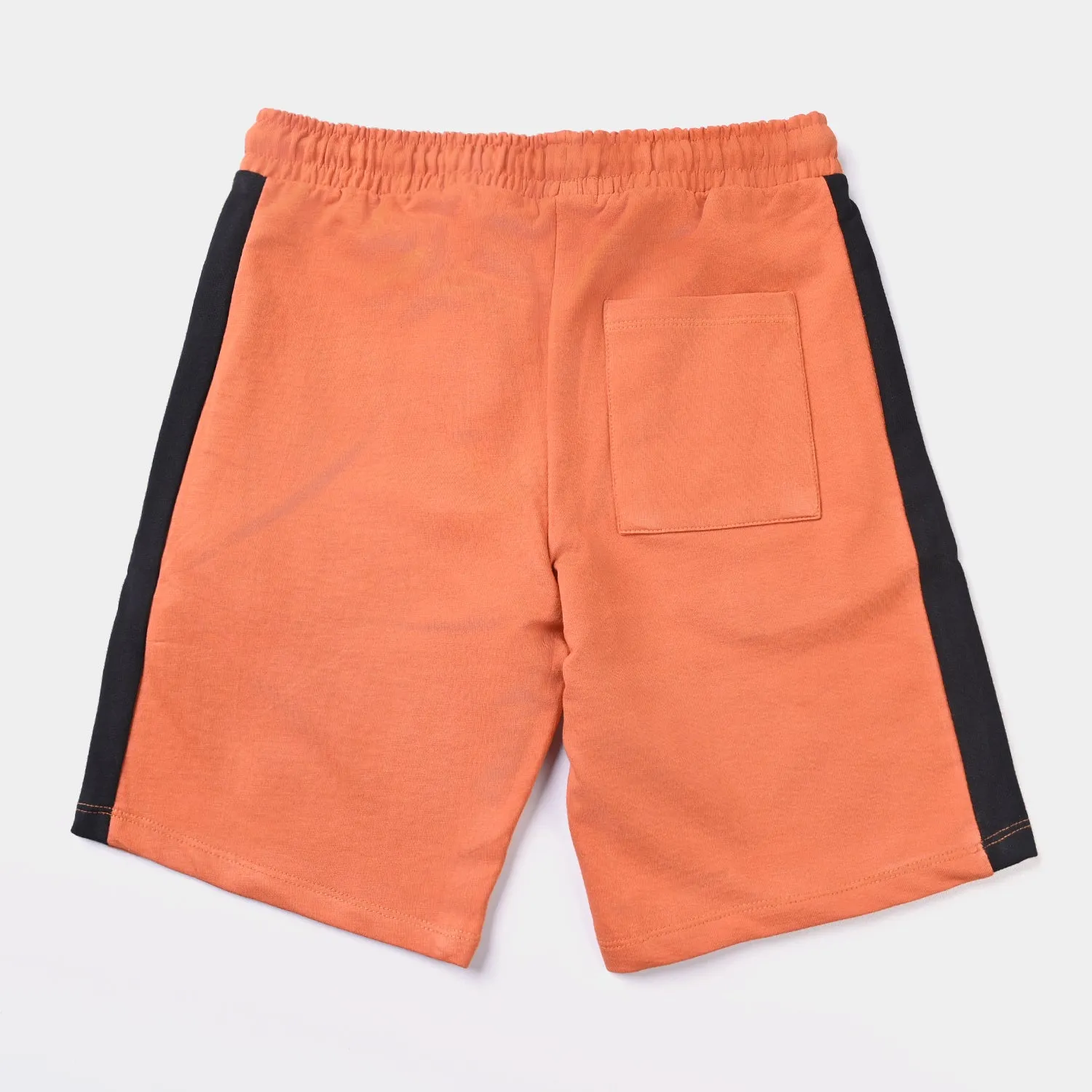 Teens Boys Lycra Terry Knitted Short Ready-Rust